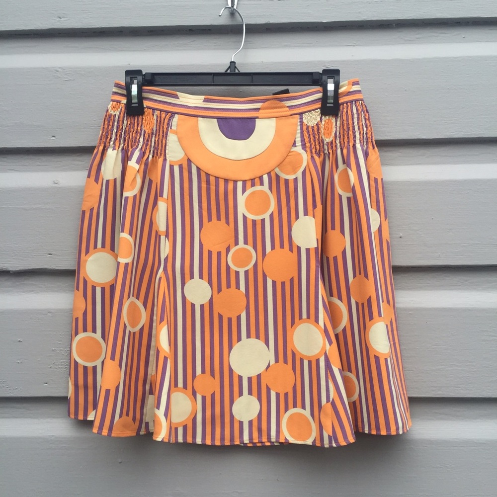 Marc Jacobs 60s Inspired Silk Mini-Skirt 8